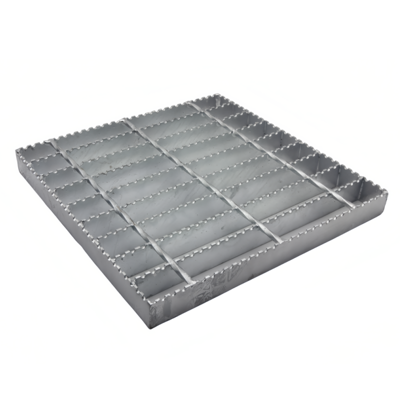 2-Serrated welded steel grating