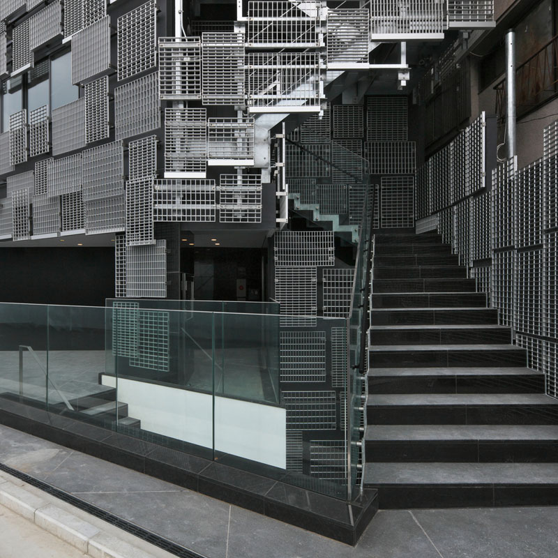 Plain Press-locked Aluminum Grating