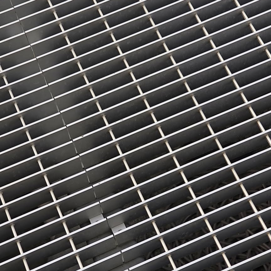 Plain Swaged-locked Aluminum Grating