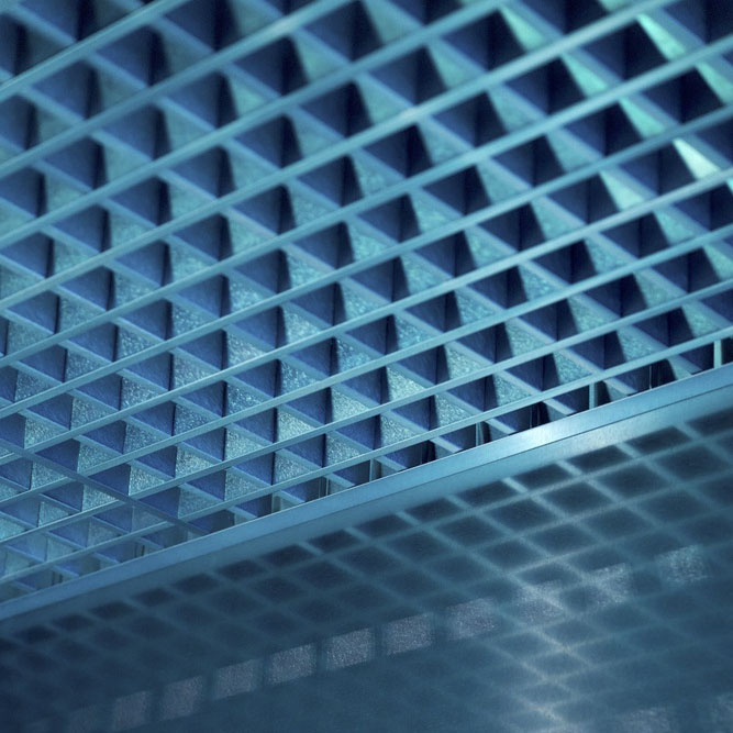 Plain Press-locked Aluminum Grating