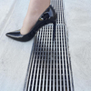 Stainless Heel Guard Grate