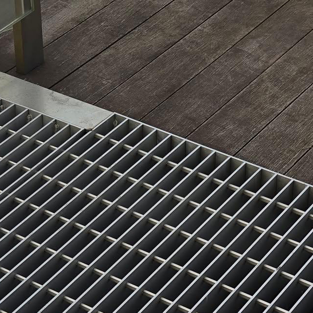 Plain Swaged-locked Aluminum Grating