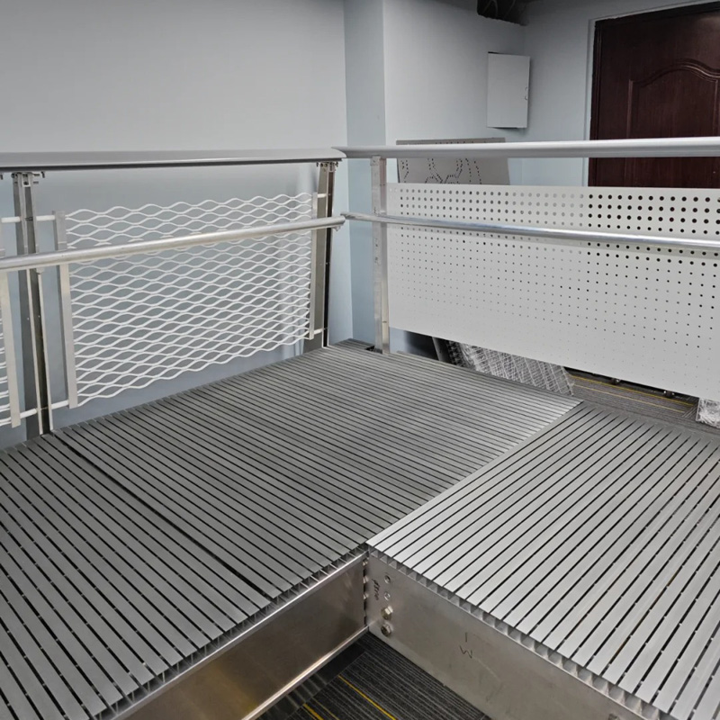 T-bar Swaged-locked Aluminum Grating