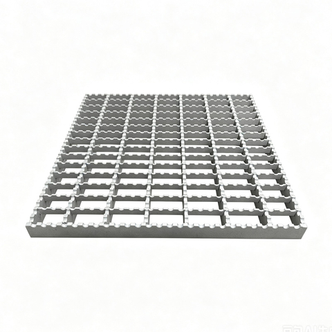 Serrated Press-locked Aluminum Grating