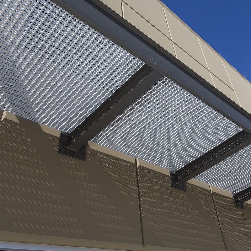 Plain Press-locked Aluminum Grating